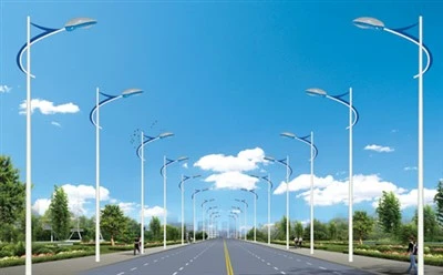 Die-Casting Bend Arm Lighting Pole
