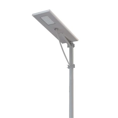 Solar Chrome Finish LED Light