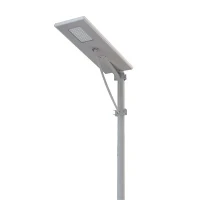Solar Chrome Finish LED Light