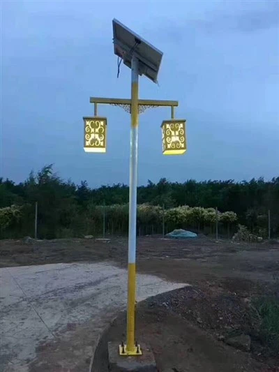 Solar Powered Outdoor Pole Lights