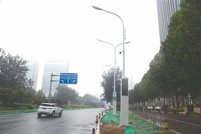 White Outdoor Post Light